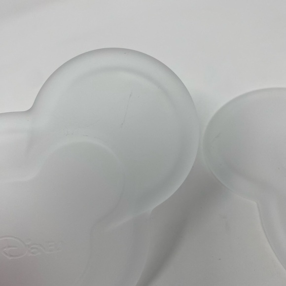 Set of 2 Disney Mickey Shaped Coasters/Trinket Trays - Picture 4 of 8